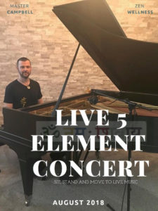 Zen Wellness Live 5 Element Concert – Master Jason Campbell