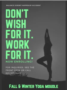 Zen Wellness Zen Yoga Fall 2019